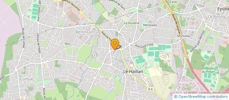 localisation de l'entreprise MADAME MARION LAUNAY à LE HAILLAN