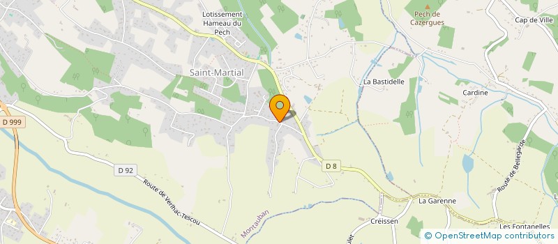 localisation de l'entreprise MADAME MARION LE FLOCH à MONTAUBAN