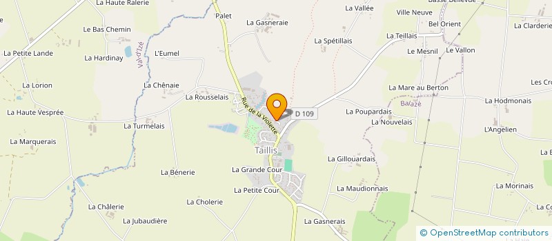 localisation de l'entreprise MADAME MARION LE GAL  TAILLIS