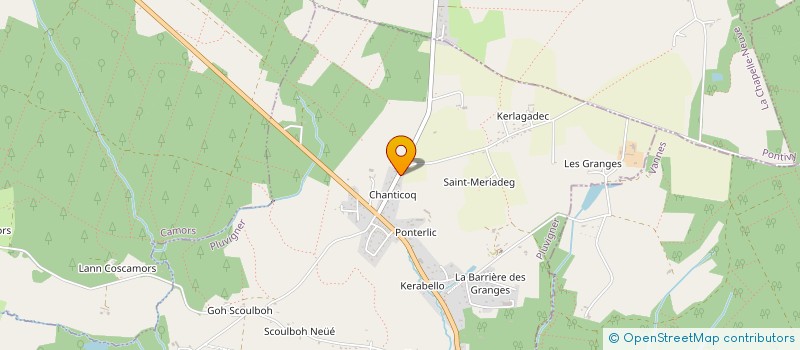 localisation de l'entreprise MADAME MARION LE LABOURIER  PLUVIGNER