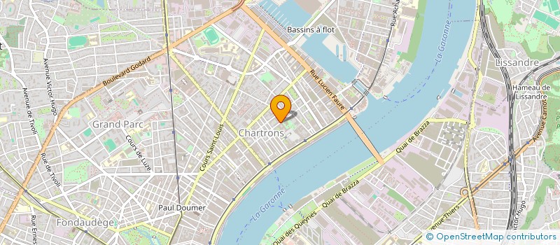 localisation de l'entreprise MADAME MARION LE MOUROUX  BORDEAUX