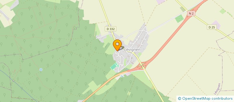 localisation de l'entreprise MADAME MARION LE ROCH  LEVIGNEN