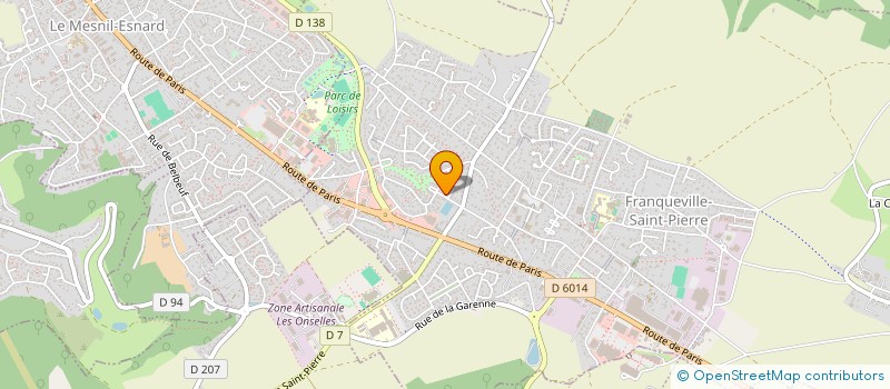 localisation de l'entreprise MADAME MARION LEBAUDY  FRANQUEVILLE-SAINT-PIERRE