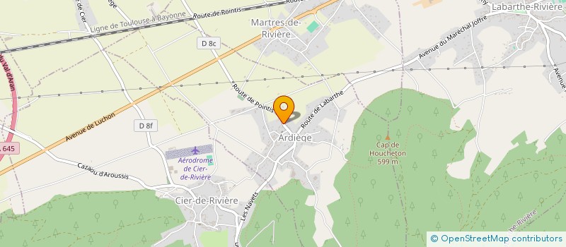 localisation de l'entreprise MADAME MARION LEBOUCHER  MARTRES-DE-RIVIERE