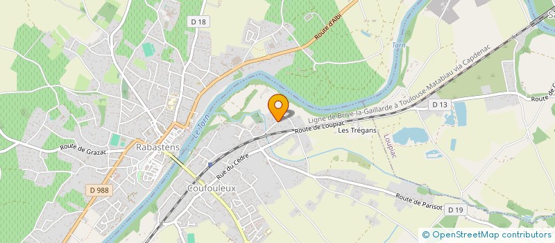 localisation de l'entreprise MADAME MARION LEBRETON à COUFOULEUX