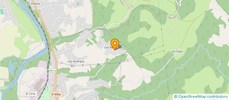 localisation de l'entreprise MADAME MARION LECAT  SAINT-YORRE