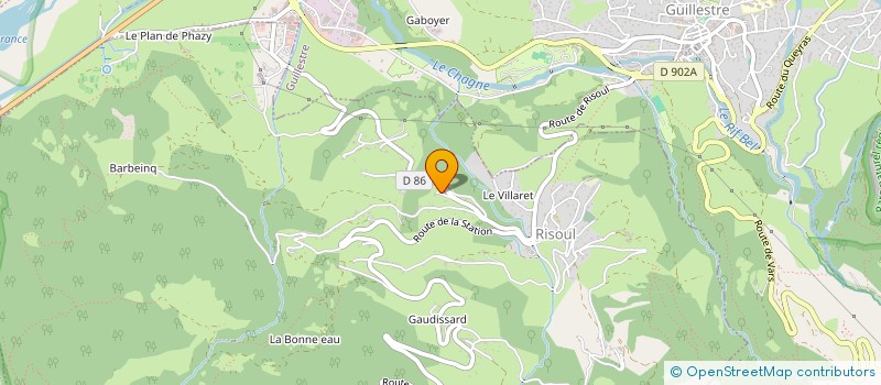 localisation de l'entreprise MADAME MARION LECCA  RISOUL