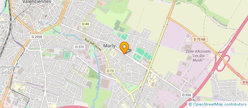 localisation de l'entreprise MADAME MARION LECLERCQ à MARLY