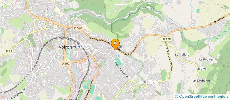 localisation de l'entreprise MADAME MARION LECOINTRE  SAINT-JEAN-DE-MOIRANS