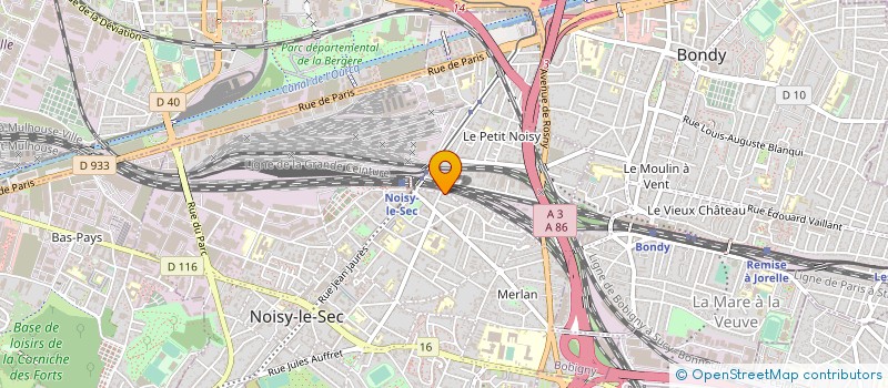 localisation de l'entreprise MADAME MARION LECOINTRE à NOISY-LE-SEC