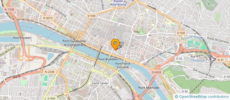 localisation de l'entreprise MADAME MARION LECOMTE à ROUEN