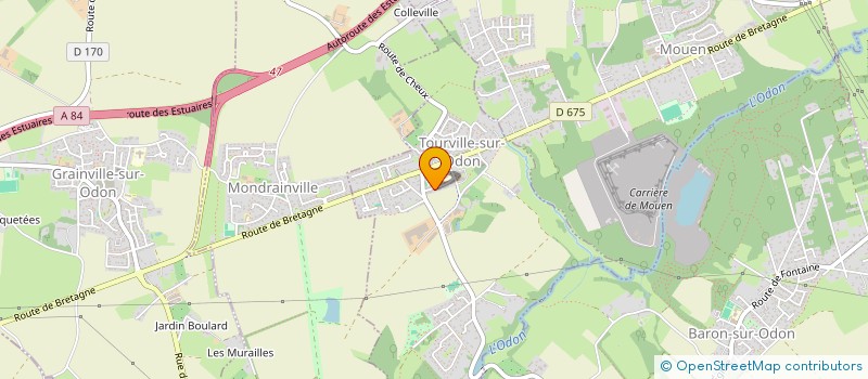 localisation de l'entreprise MADAME MARION LECOMTE  THUE ET MUE