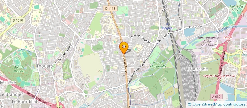 localisation de l'entreprise MADAME MARION LECONTE  VILLENAVE-D'ORNON