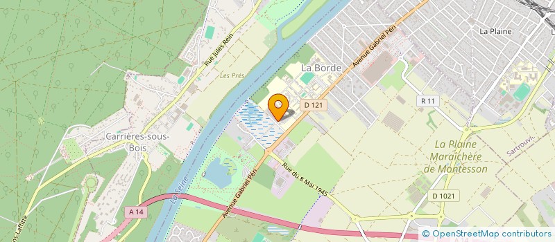 localisation de l'entreprise MADAME MARION LECOQ  MONTESSON