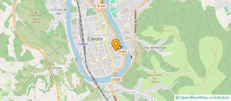 localisation de l'entreprise MADAME MARION LECORDONNIER  CAHORS