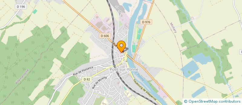 localisation de l'entreprise MADAME MARION LEFEVRE  VINNEUF