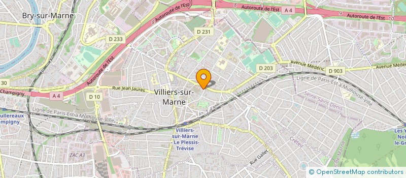 localisation de l'entreprise MADAME MARION LEGLANTIER à VILLIERS-SUR-MARNE