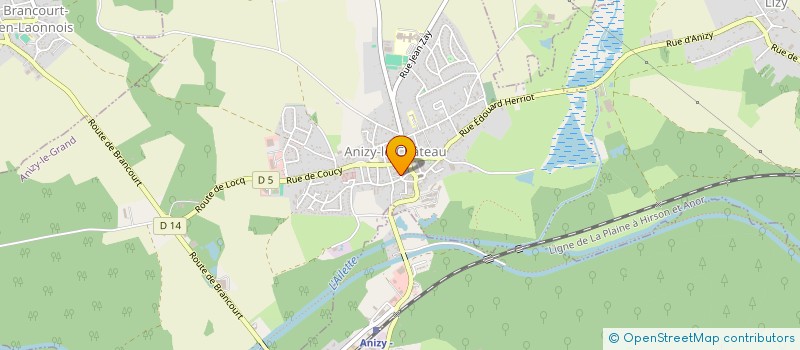 localisation de l'entreprise MADAME MARION LEGRAND à ALLEMANT