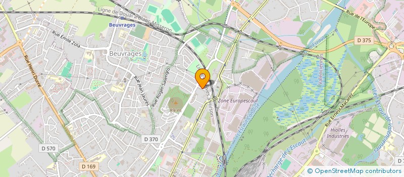 localisation de l'entreprise MADAME MARION LEGROS  ANZIN