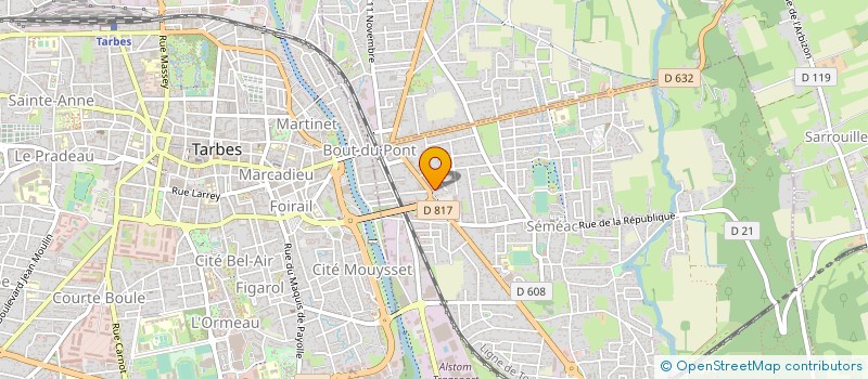 localisation de l'entreprise MADAME MARION LEHOUCK  SEMEAC