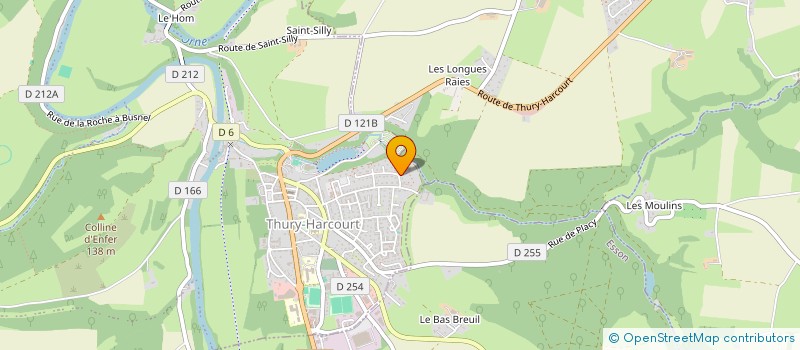 localisation de l'entreprise MADAME MARION LEMOUCHOUX  THURY-HARCOURT-LE-HOM