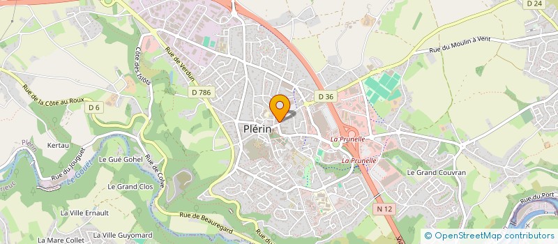 localisation de l'entreprise MADAME MARION LEPAGE  PLERIN