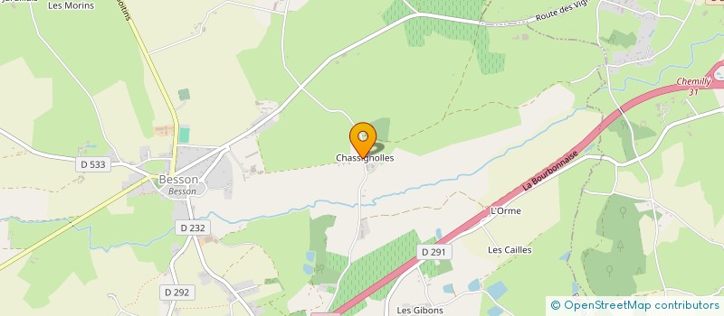 localisation de l'entreprise MADAME MARION LEROUX à BESSON