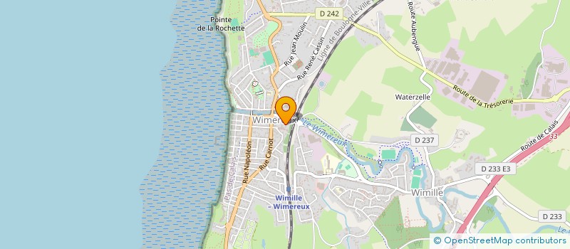 localisation de l'entreprise MADAME MARION LEVELEUX à WIMEREUX