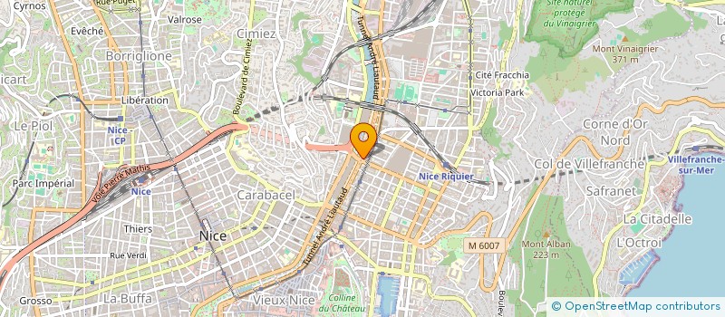 localisation de l'entreprise MADAME MARION LEVITTE à NICE