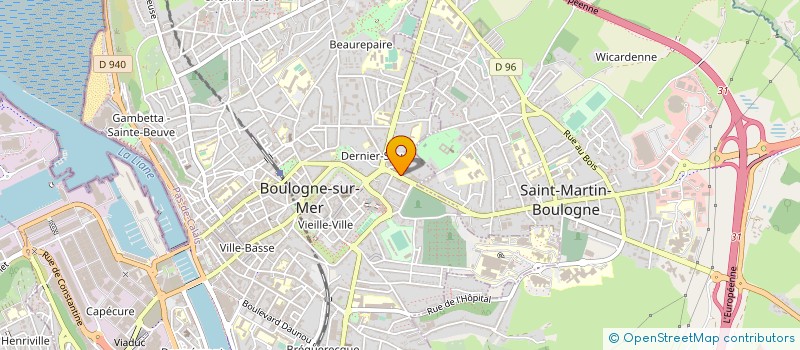 localisation de l'entreprise MADAME MARION LEXCELLENT  WIMILLE