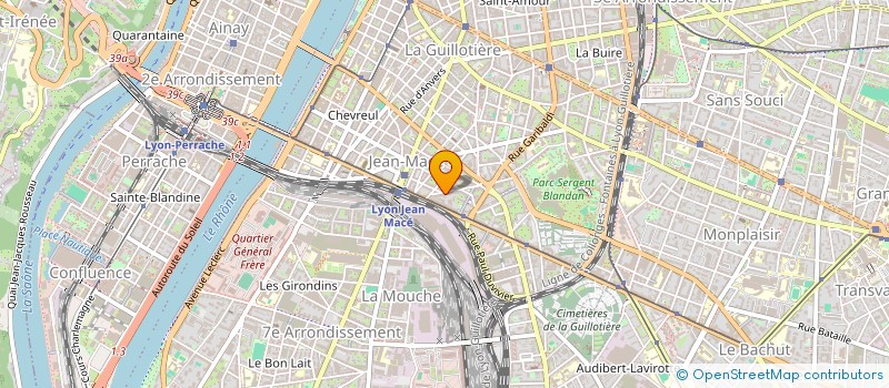 localisation de l'entreprise MADAME MARION LEYDIER  LYON