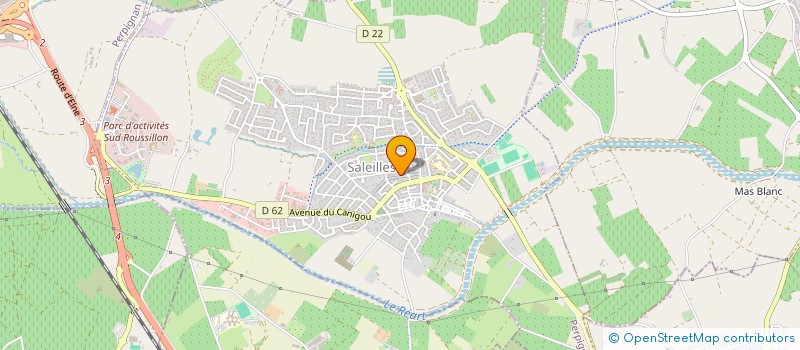 localisation de l'entreprise MADAME MARION LEYRIS à SALEILLES