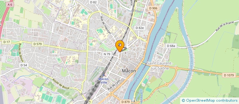 localisation de l'entreprise MADAME MARION LIEVRE à MACON