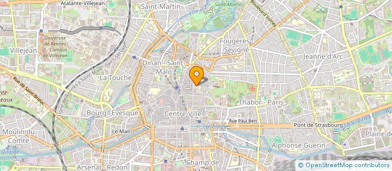 localisation de l'entreprise MADAME MARION LIHOREAU  RENNES