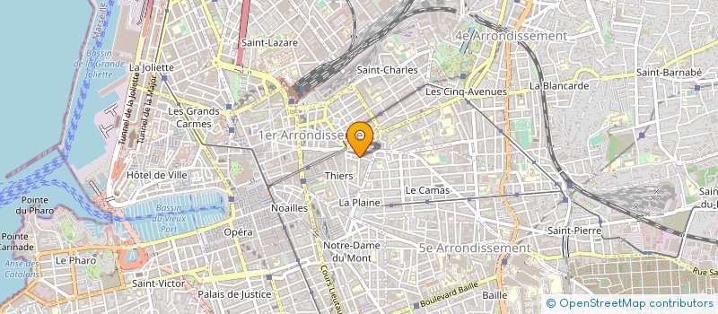 localisation de l'entreprise MADAME MARION LIOTARD à MARSEILLE