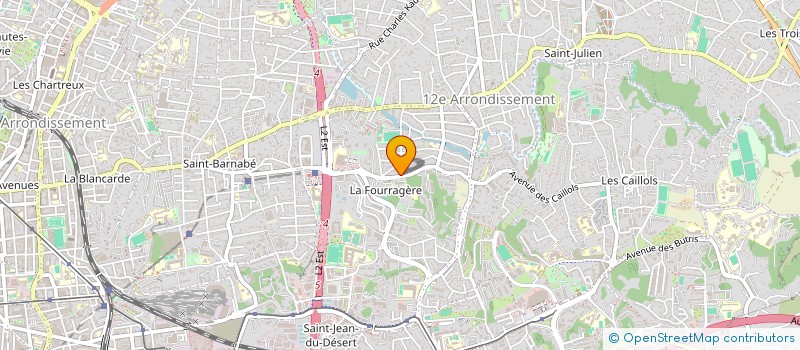 localisation de l'entreprise MADAME MARION LLEU  MARSEILLE