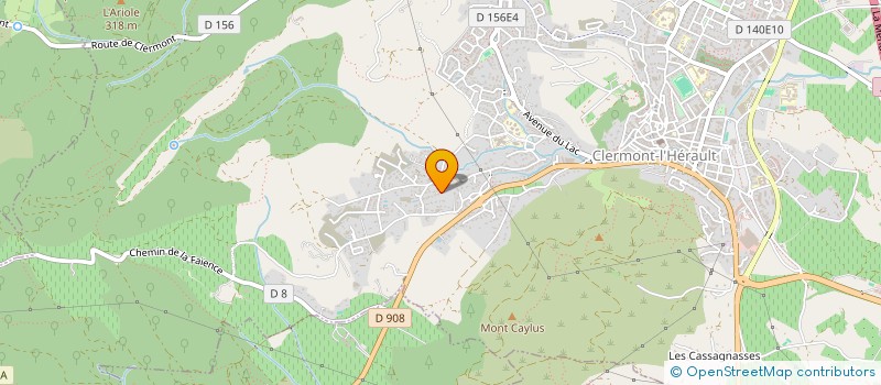 localisation de l'entreprise MADAME MARION LLOZE  CLERMONT-L'HERAULT