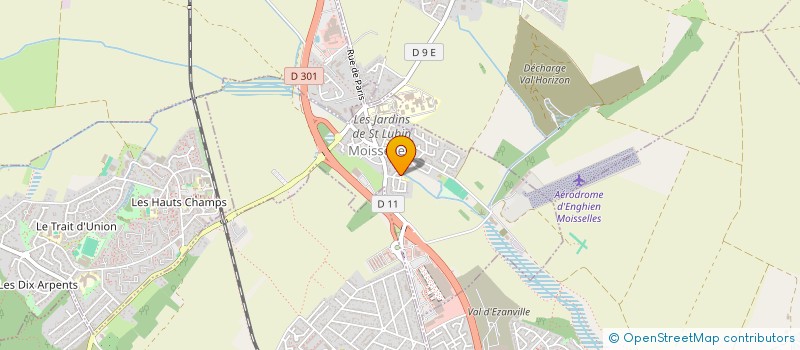 localisation de l'entreprise MADAME MARION LOKIEC à MOISSELLES