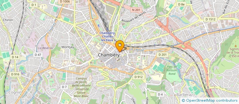 localisation de l'entreprise MADAME MARION LOMBARD  CHAMBERY