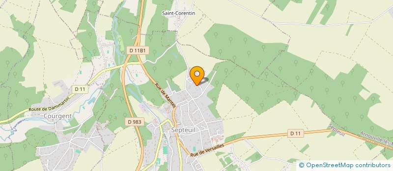 localisation de l'entreprise MADAME MARION LORCY  SEPTEUIL