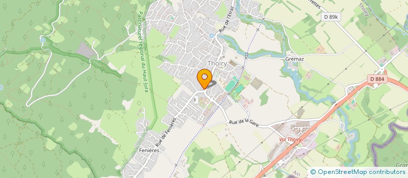 localisation de l'entreprise MADAME MARION LORENTZ  THOIRY