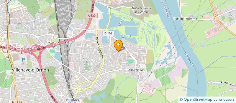 localisation de l'entreprise MADAME MARION LOUIS  VILLENAVE-D'ORNON