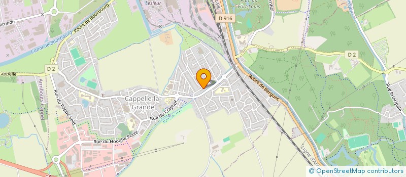 localisation de l'entreprise MADAME MARION LOUVET  CAPPELLE-LA-GRANDE