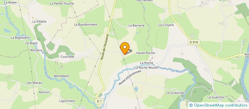 localisation de l'entreprise MADAME MARION LOYANT  NUILLE SUR VICOIN