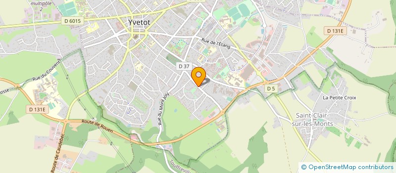 localisation de l'entreprise MADAME MARION LUCAS à YVETOT