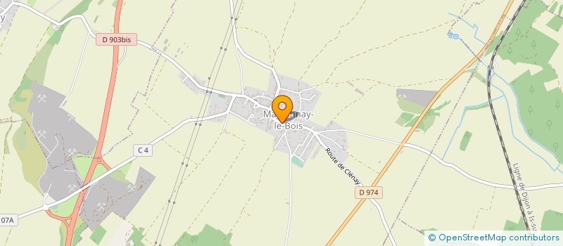 localisation de l'entreprise MADAME MARION LUCAS  MARSANNAY-LE-BOIS