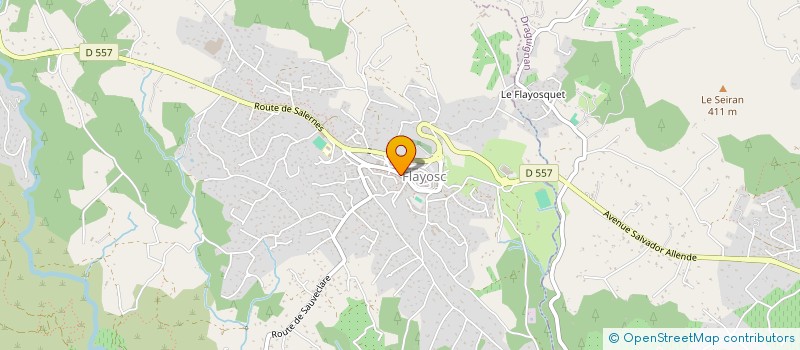 localisation de l'entreprise MADAME MARION LUCCHINI  FLAYOSC