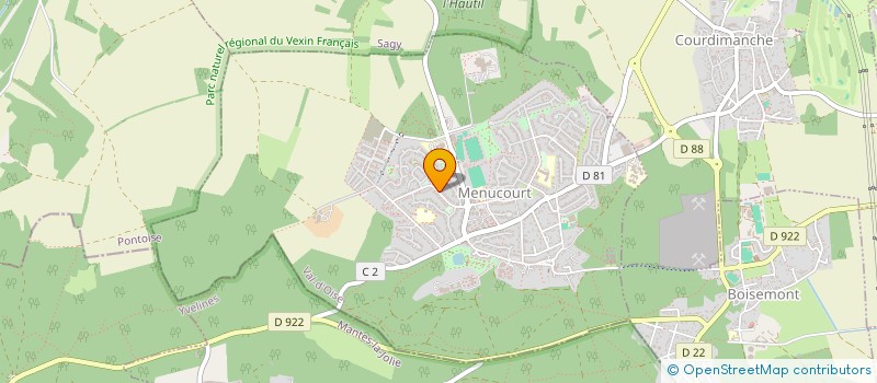 localisation de l'entreprise MADAME MARION LUGEZ  MENUCOURT