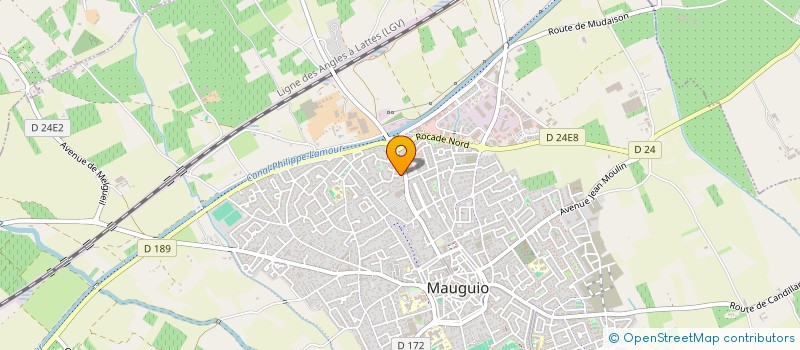 localisation de l'entreprise MADAME MARION MALPHETTES  LAGRAVE