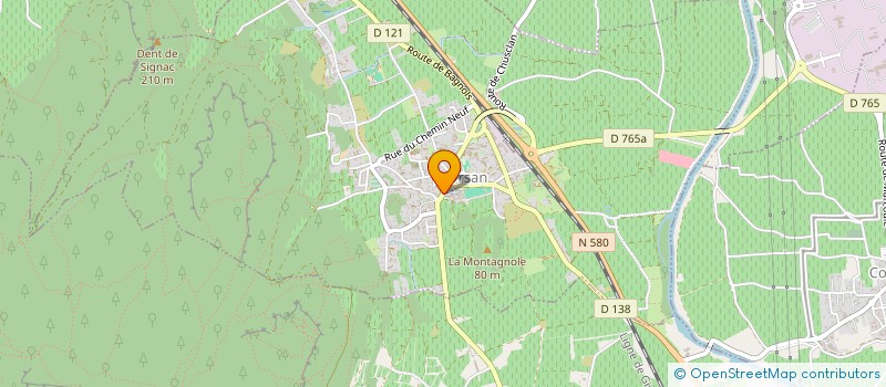 localisation de l'entreprise MADAME MARION MALPLAT  ORSAN